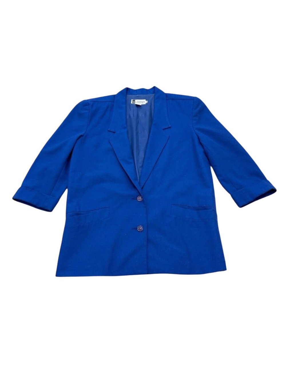 Vintage 1990s SK & Company Blue Blazer Oversized
